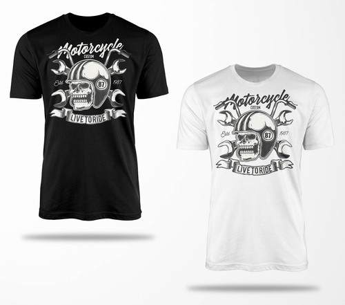 Shirt biker b0118 - t-shirt,