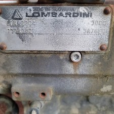 LOMBARDINI LDW2204 ENGINE USED
