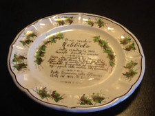 PIATTO DA COLLEZIONE VINO VECCHIO NEBBIOLO 1980