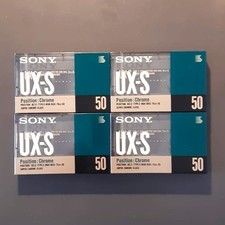 4 Audio Cassette Sony UX-S 50