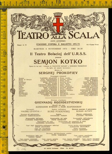 Teatro alla scala locandina - alla,