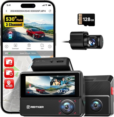 Redtiger 530 dash cam 3 - redtiger,