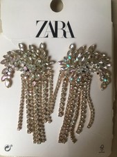 Orecchini grandi con strass