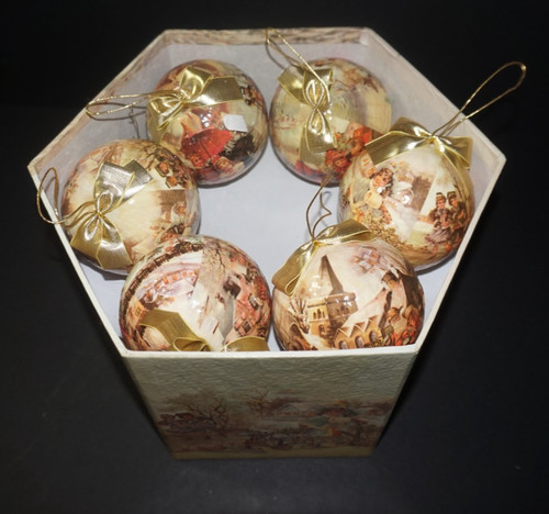 Palline decorazioni natalizie