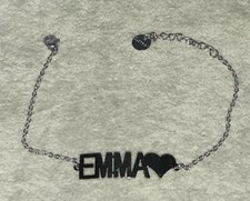 Bracciale con nome emma - con,