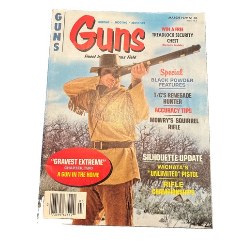 Vintage guns magazine march - guns, magazine,