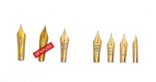 LOTTO DI 6 PENNINI VINTAGE ORO