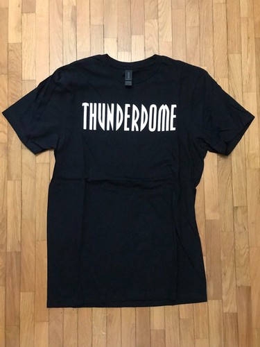 Thunderdome logo black shirt - thunderdome, t-shirt