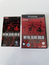 Metal Gear Solid The Twin Snakes confezione originale istruzioni Nintendo Gamecube