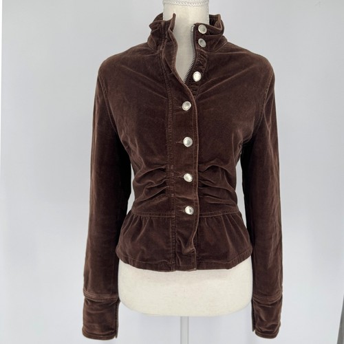 Velluto peplum giacca - 22,