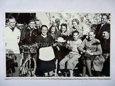 PIERIS 1939 trattoria bici ciclismo cycling Udine vecchia cartolina
