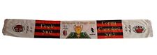 *HH* Sciarpa Milan Juventus Finale Champions 2002 Calcio Football Scarf
