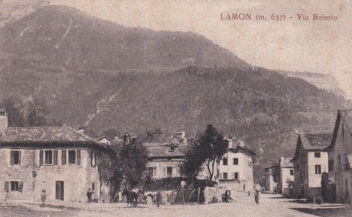 Cartolina lamon via balesio - via,