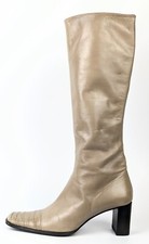 Stivali donna Di Nuccid vera pelle in naturale taglia EU 36 Made in Italy