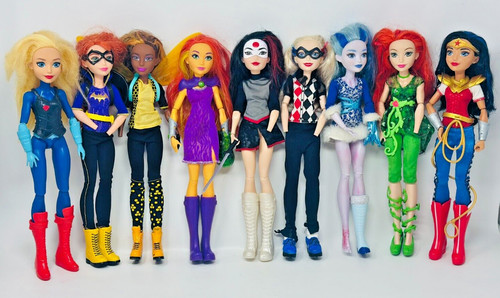 Mattel super hero girls - super,