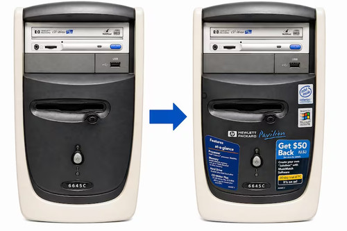 Decalcomanie personalizzate - personalizzate, hp
