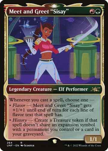 Meet and greet sisay foil - greet, "sisay"