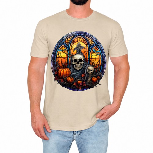 Shirt uomo teschio gotico - t-shirt,