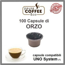 100 capsule cialde ORZO compatibili UNO SYSTEM