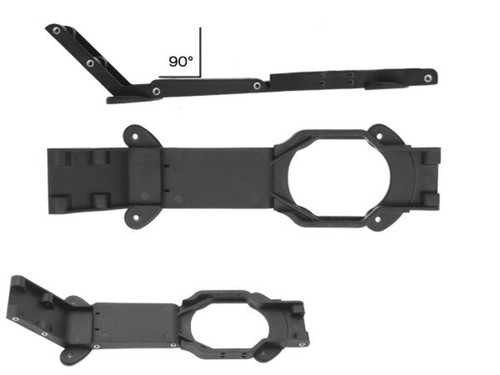 Piastra inferiore fbl - fbl, carbonio