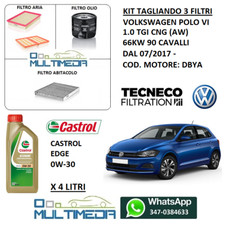 Tagliando filtri olio - filtri, castrol