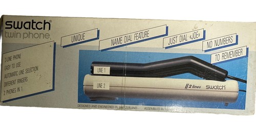 Telefono vintage swatch twin - vintage,
