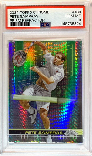 2024 topps chrome tennis - topps, #180