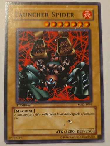 Card launcher spider - yu-gi-oh,
