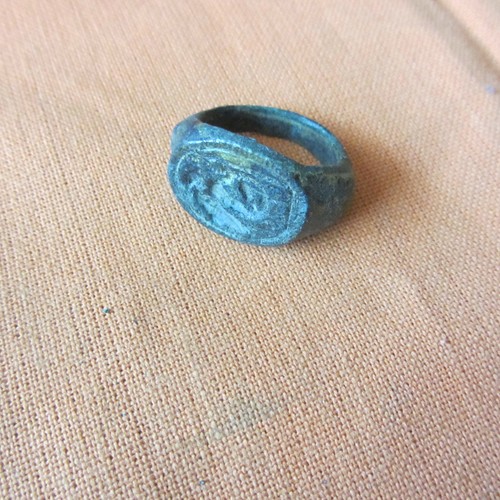 181 anello bronzo stile - in,