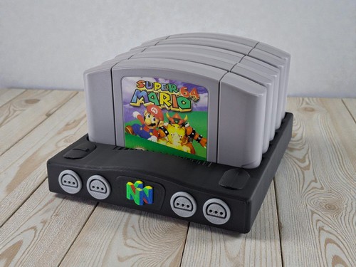 N64 porta cartucce e giochi - -,