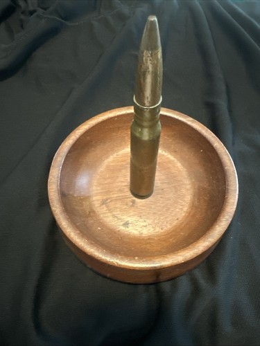 Vassoio cenere legno arte