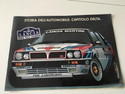Brochure depliant lancia delta - depliant,