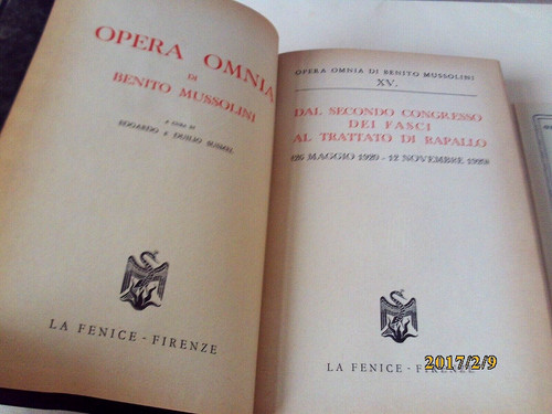 Opera omnia benito - opera,