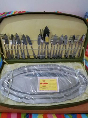 Servizio posate inox king - servizio,