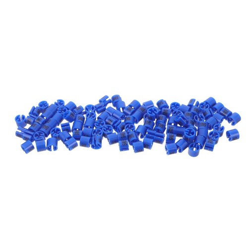 100 pcs fibbia con etichetta - fibbia,