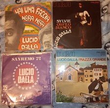 LUCIO DALLA COLLEZIONE COMPLETA 45 GIRI 7" ITALIANI ED ESTERI CON COPERTINA N.58