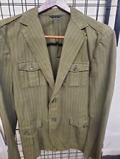 Giacca blazer uomo Alessandrini cotone Italia moda taglia US 40 EU 50 LEGGI