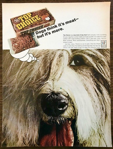 Pubblicità stampa hamburger