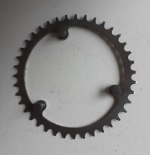 Corona in acciaio bici corsa denti 39 giro bulloni BCD mm 110 3 razze