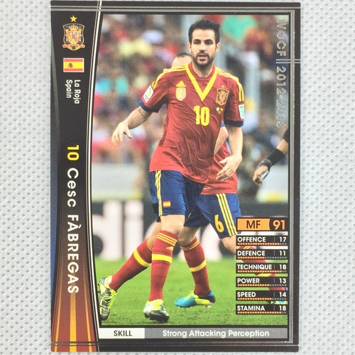 Panini wccf 2012 francesc - wccf,