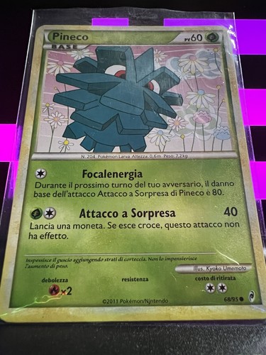 Carta pokèmon pineco - carta, pokèmon: