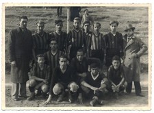 FOTOSPORT ZAMBERLAN TRIESTE, CALCIO, LA JUNIOR DEL BASOVIZZA 1956     m