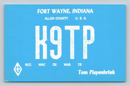 Ham radio qsl k7pk fort - radio,