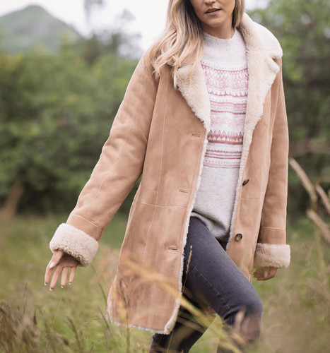 Cappotto donna shearling - cappotto,