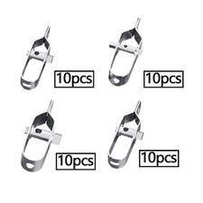 Kit tenditore per recinzione elettrica da 10 pezzi per pali da giardino e