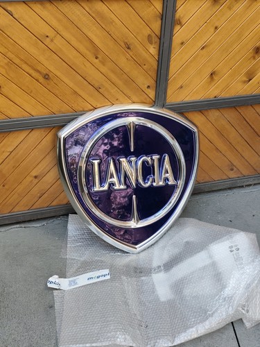 Rara insegna targa lancia - rara, da