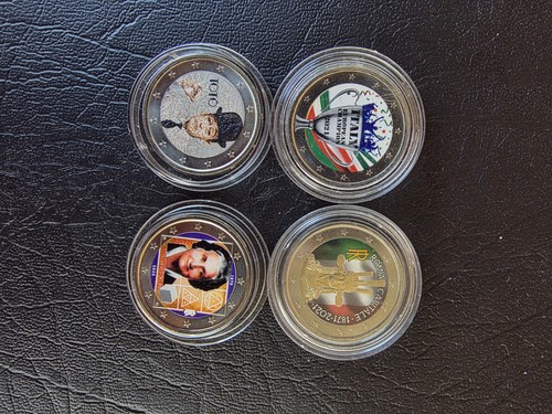 Stock pezzi di 2euro - 4,