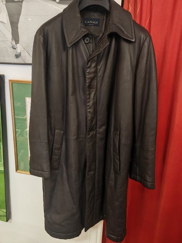 Raro cappotto pelle uomo