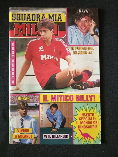 Rivista milan squadra - milan,
