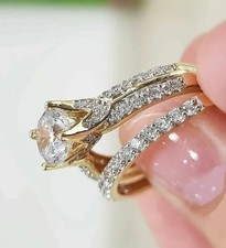 Set anello da sposa FN oro